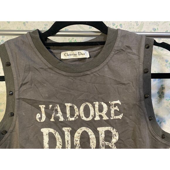 Dior J'Adore Tank Top | Grey - Picture 3 of 6